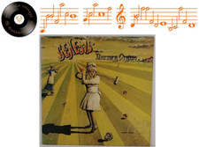 Genesis Nursery Cryme Vinyl LP Textured Sleeve Pink Scroll A1U B2U Pressing - EX