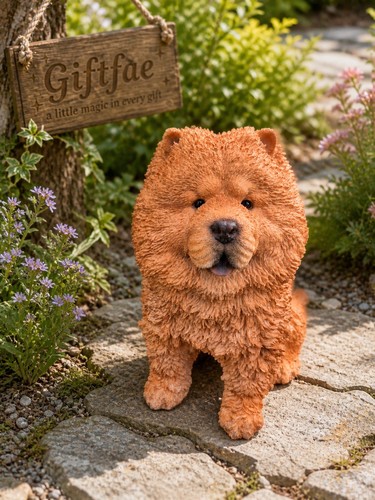 Realistic chow dog - chow,