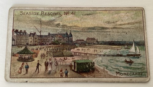 Wills cigarette card seaside - wills,