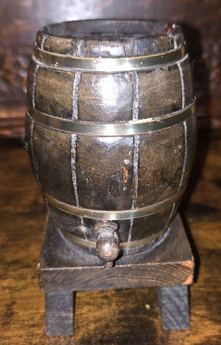 Vintage wooden barrel - vintage,