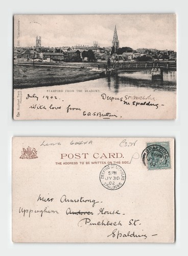 Postcard stamford from the - postcard,