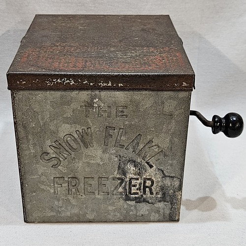 Vintage snowflake freezer - vintage, ice