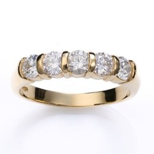 18ct Yellow Gold 1ct Diamond