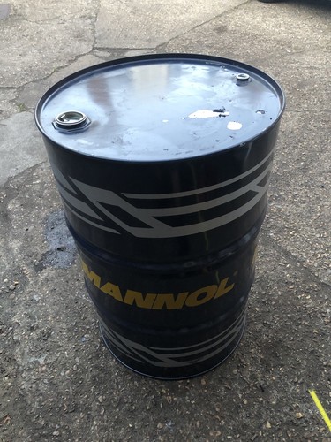 Empty 208ltr gallon oil - empty,