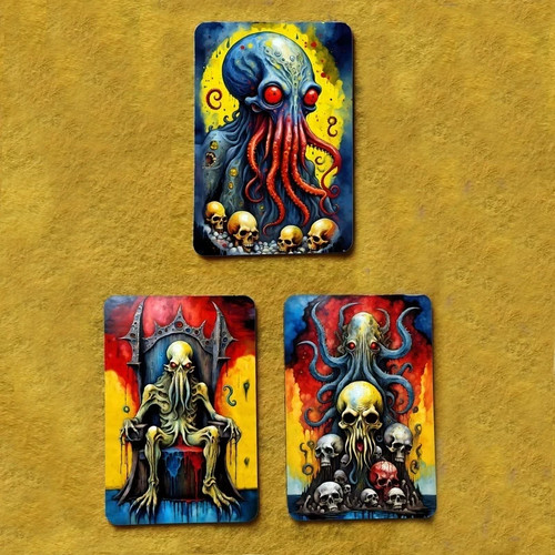 Lovecraft cthulu tentacle - 3, x