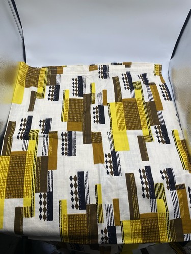 Mid century geometric curtain - mid,