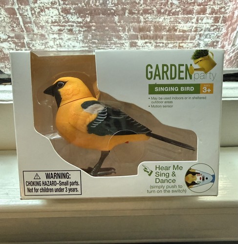 Garden party singing - party, bird