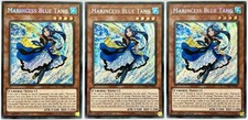 3 x CHIM-EN004 Marincess Blue Tang - Secret Rare 1st Edition Lightly Played