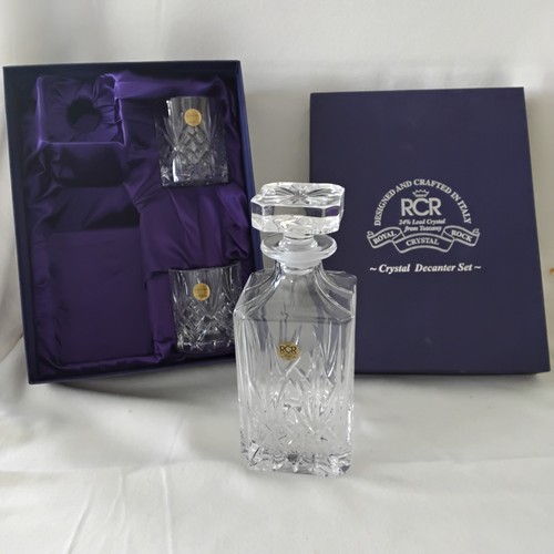 Vintage boxed royal crystal - vintage,