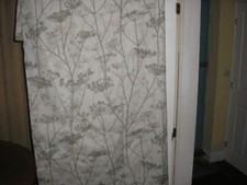 clarissa hulse wild chervil sedum green pair curtains, 66 ins wide x 72 ins long