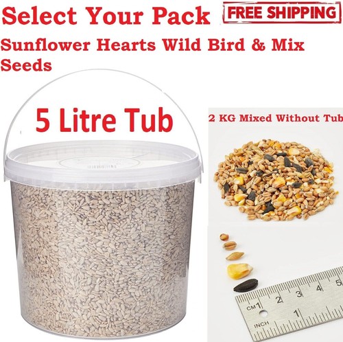 Sunflower hearts wild bird - hearts,