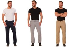 Mens linen blend jeans - m&s,