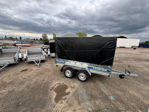 Box trailer 8x4 twin - 8x4, alko