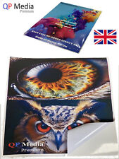 A3 Matt White Waterproof High