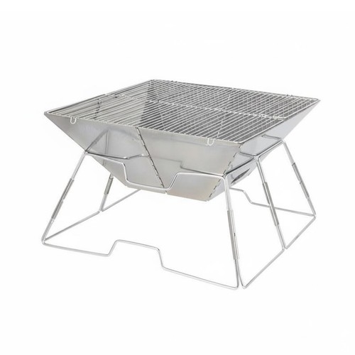 Folding barbecue grill - folding,