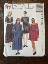 McCall's 7816 UNCUT Sewing