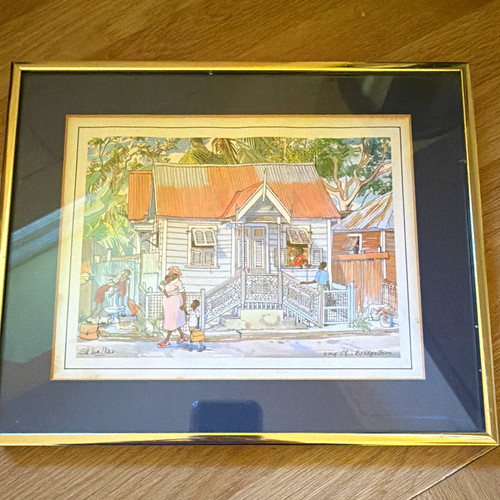 Jill walker signed - jill, framed