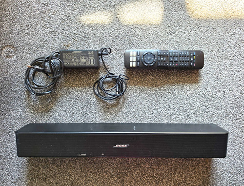 Bose solo black 0 - 2.0, soundbar