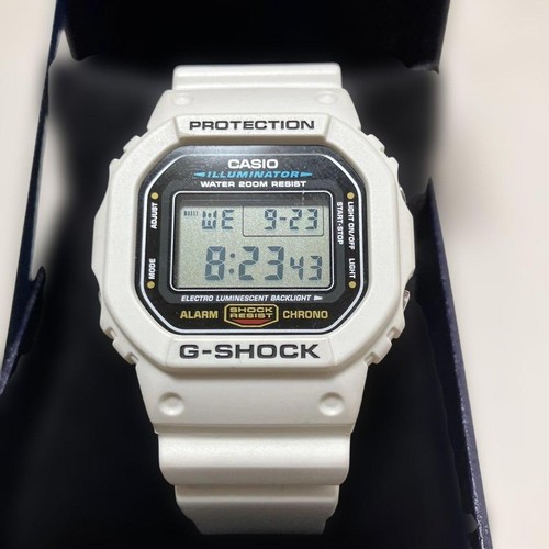 Casio shock 5600e white - casio,