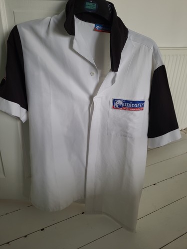 Unicorn darts shirt with - , black