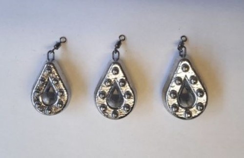 Pear gripper lead weights - pear,