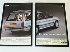 FRAMED Original 1985 Austin Montego VDP Estate Magazine Advert Poster Man Cave
