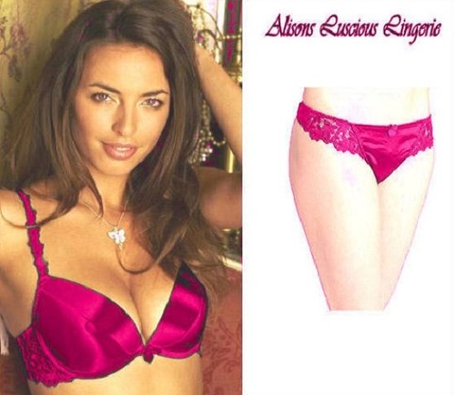 Splendour hot pink - pink, satin