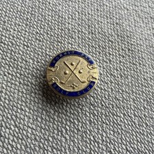 Wormit Bay Golf Club Fife (closed 1940) Vintage Enamel Badge