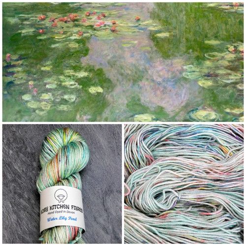 Claude monet water lily - claude, pond