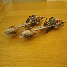 STAR WARS  Clone Wars 2 x BARC Speeders 