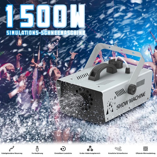 1500w snow machine - snow,
