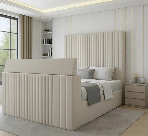Dreams upholstered bed - upholstered, tv
