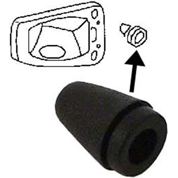 Rubber stop for - , filler