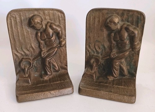 Vintage cast brass ironworker - vintage,
