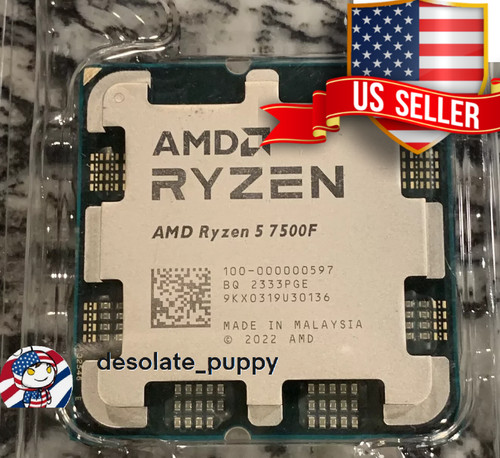 Amd ryzen 7500f 6 core - (new), 5