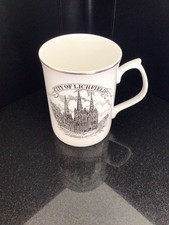 Lichfield Cathedral China Mug
