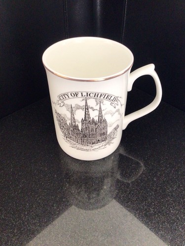 Lichfield cathedral china mug - china,