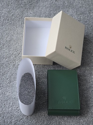 Rolex leather watch pouch - leather,