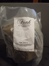 T4 Turbo Blanket- Usually externally wastegated - Titanium Weave Funk Motorsport