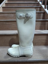 Hunter Wellies Of  White Tall