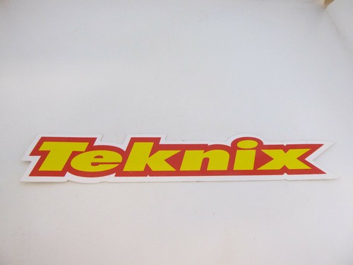 Vintage teknix sticker - vintage,