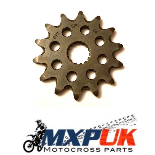 Yz125 1995 front sprocket 14t - front,