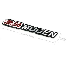 3D Aluminum MUGEN Car