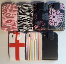 Vertical PU leather, flip style phone case cover for Blackberry Curve 8520, 9300