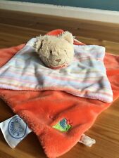 Soft Plush Baby Toy Noukies Teddy Bear Comfort Blanket Comforter Blankie Soother