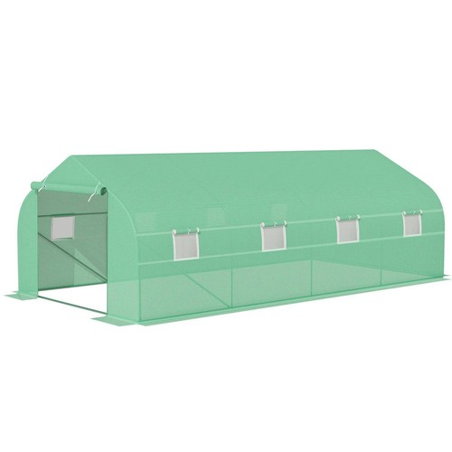 Polytunnel greenhouse with - greenhouse,