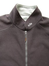 Gill men's windproof zip up sailing fleece L / XL dark grey JUMA155