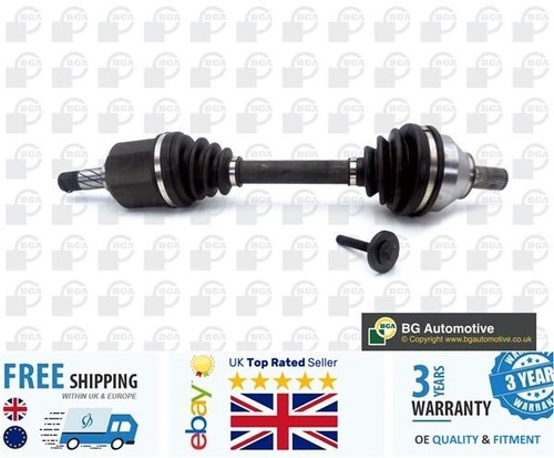 Front left driveshaft - front,