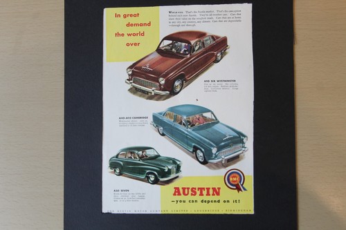 Original 1955 magazine advert