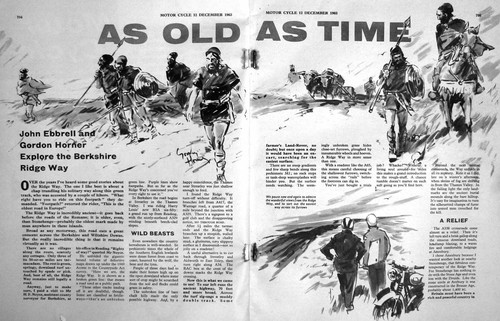 Old vintage print motor cycle - vintage,